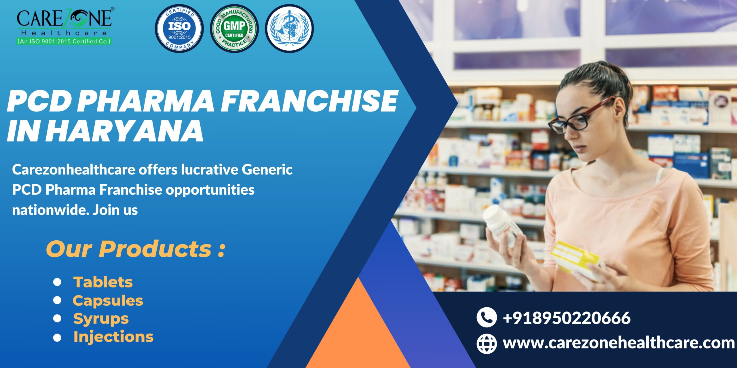 Best PCD Pharma Franchise Company in Haryana | carezone healthcare