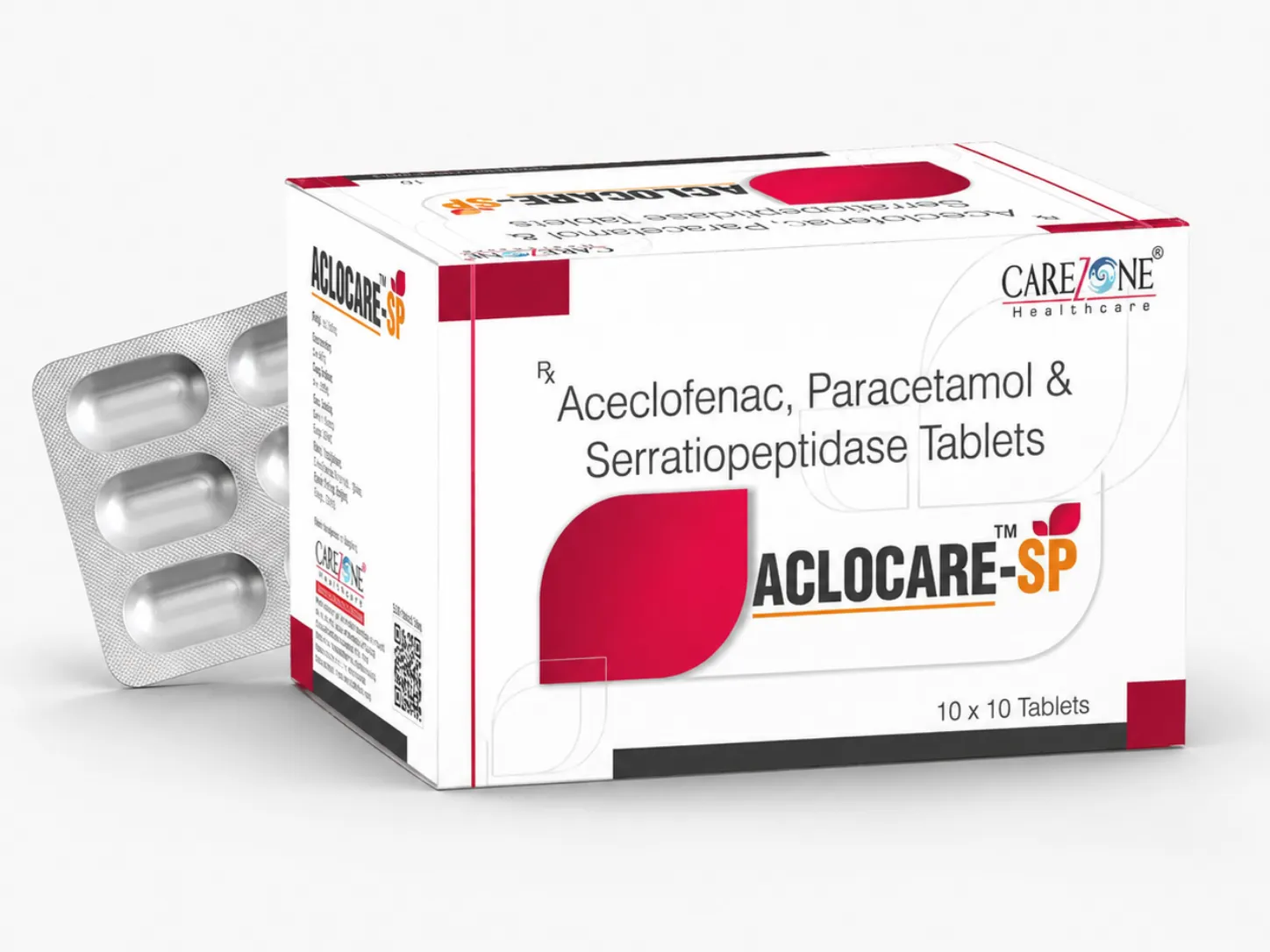 Carezone Healthcare orthopedic anti inflammatory tablet pack