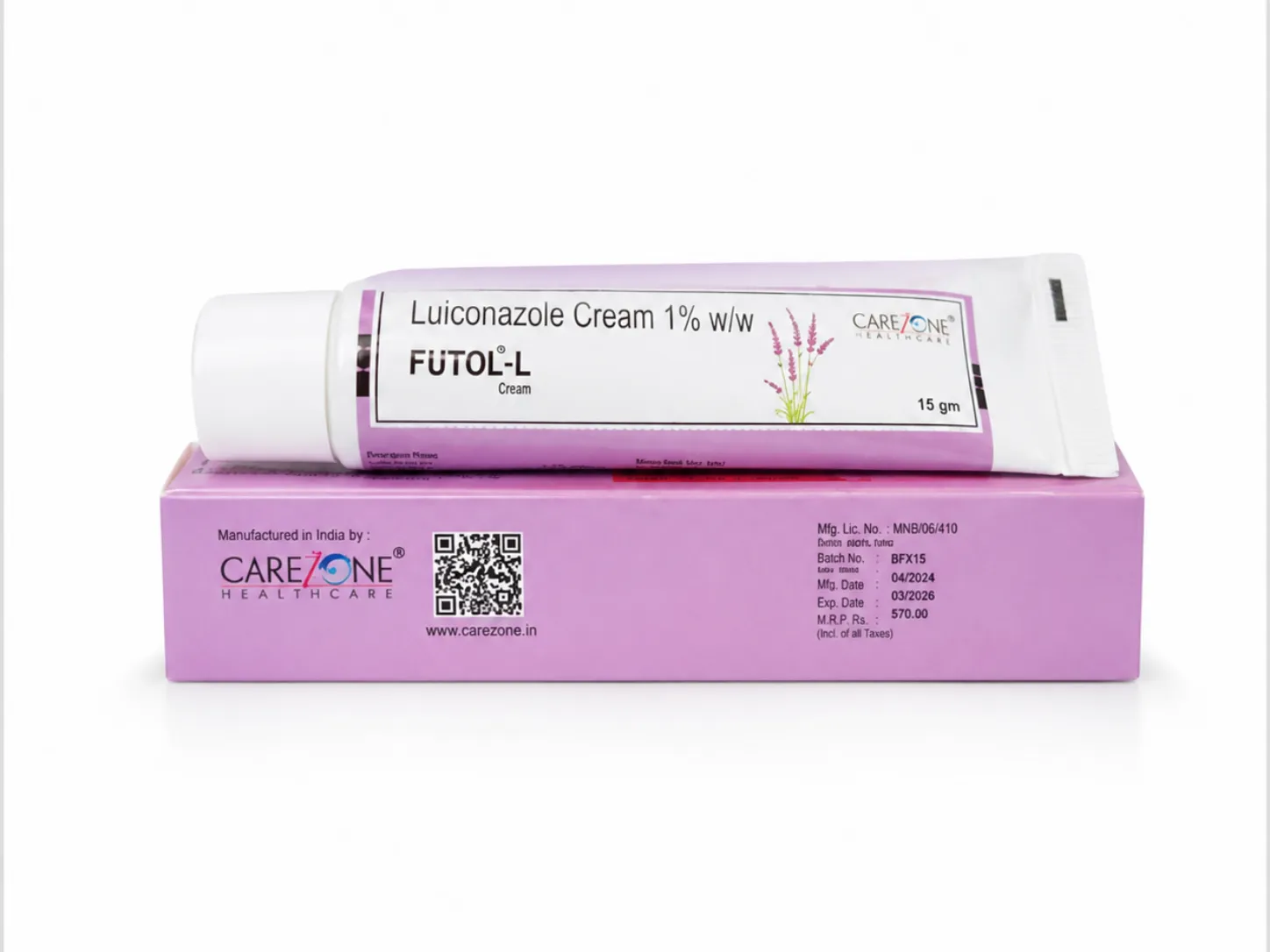 Carezone Healthcare skincare cream tube pack