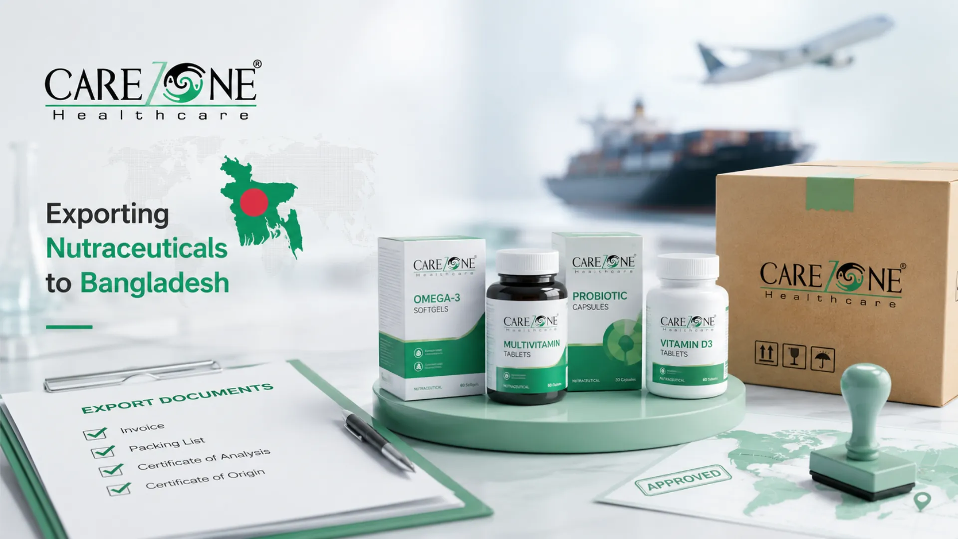 Exporting Indian Pharmaceuticals and Nutraceuticals to Bangladesh