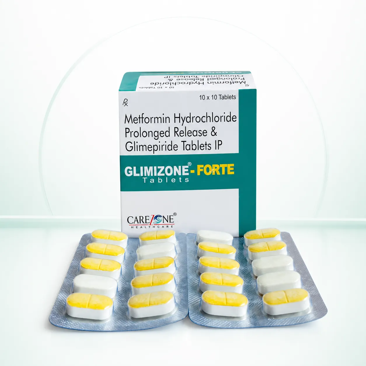 Carezone Healthcare GLIMIZONE FORTE product pack
