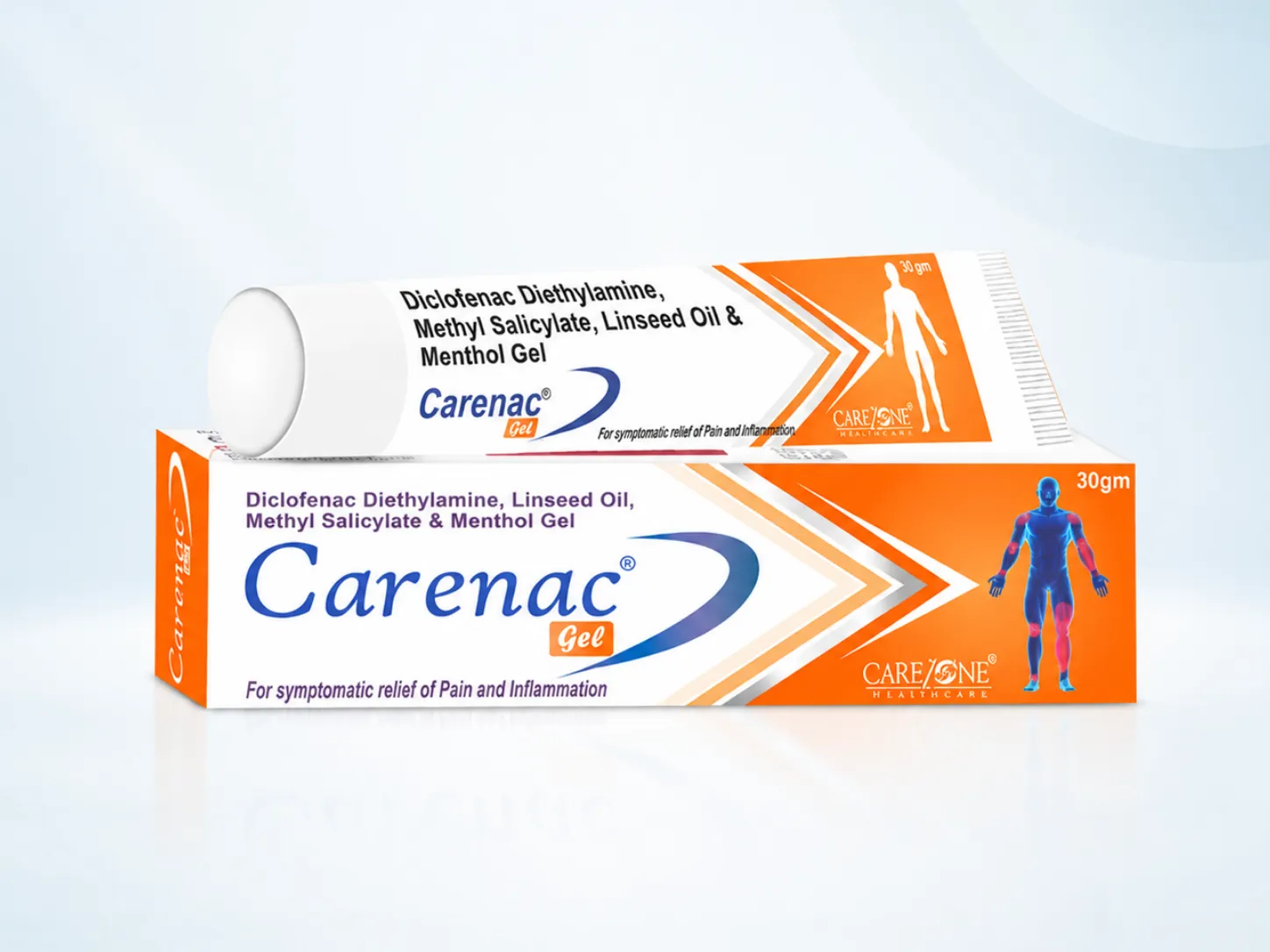 Carezone Healthcare dermatology gel product
