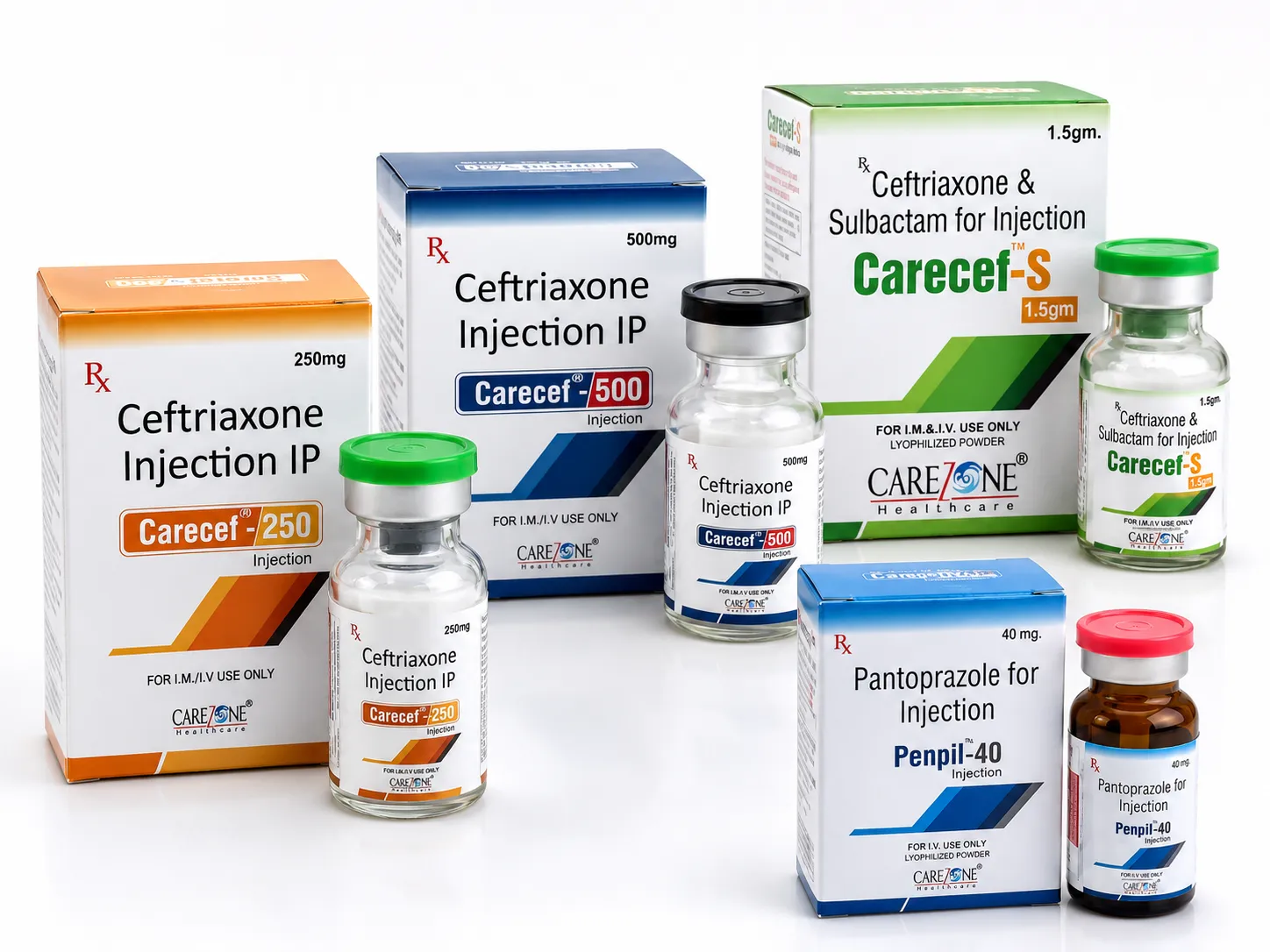 Carezone Healthcare vial based injection product