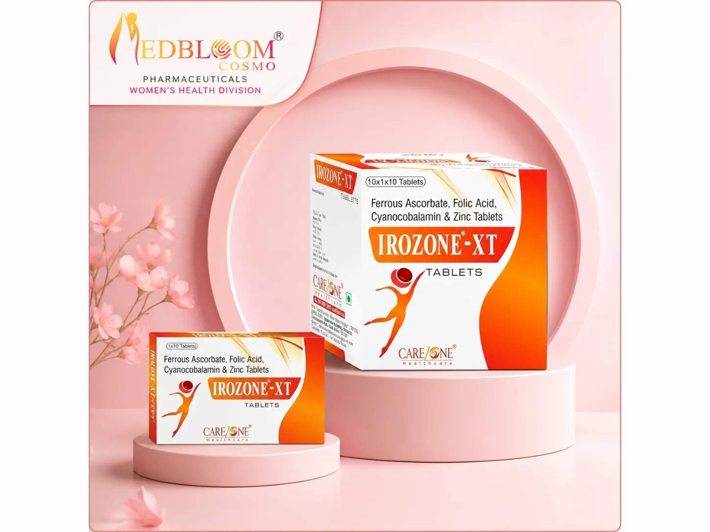 Medbloom iron and folic support product category