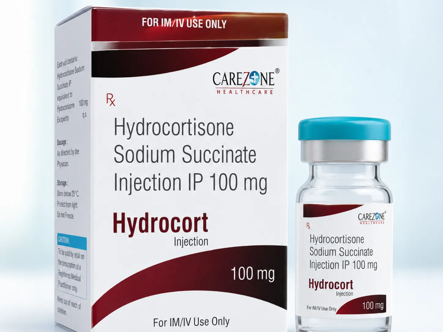 Carezone Healthcare liquid injection vial product