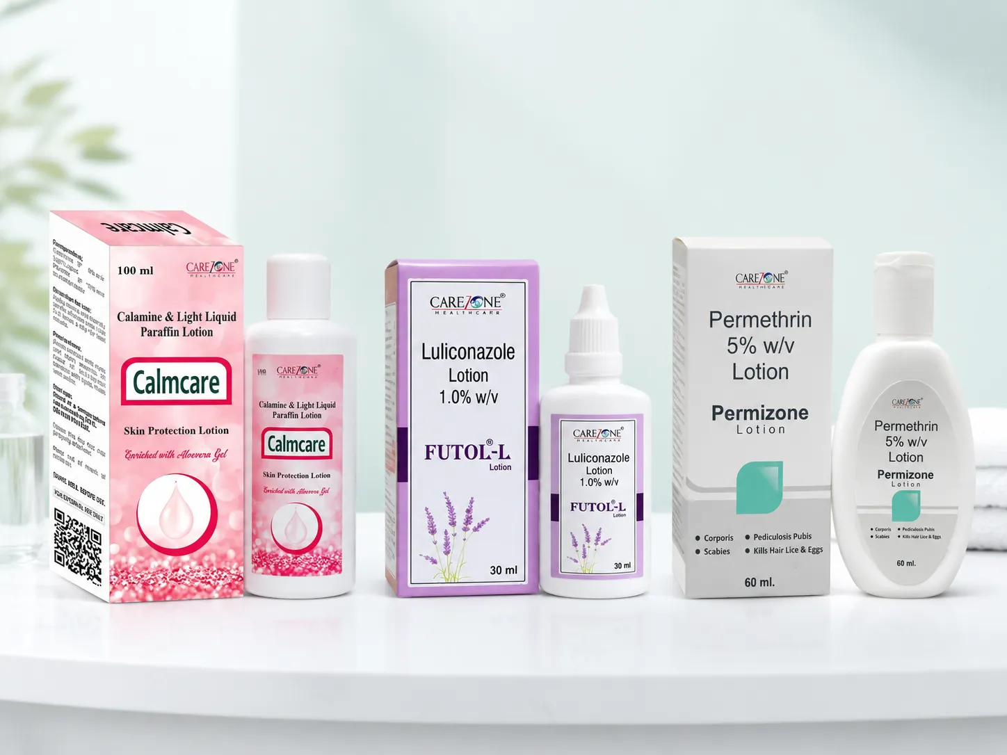 Carezone Healthcare dermatology lotion product
