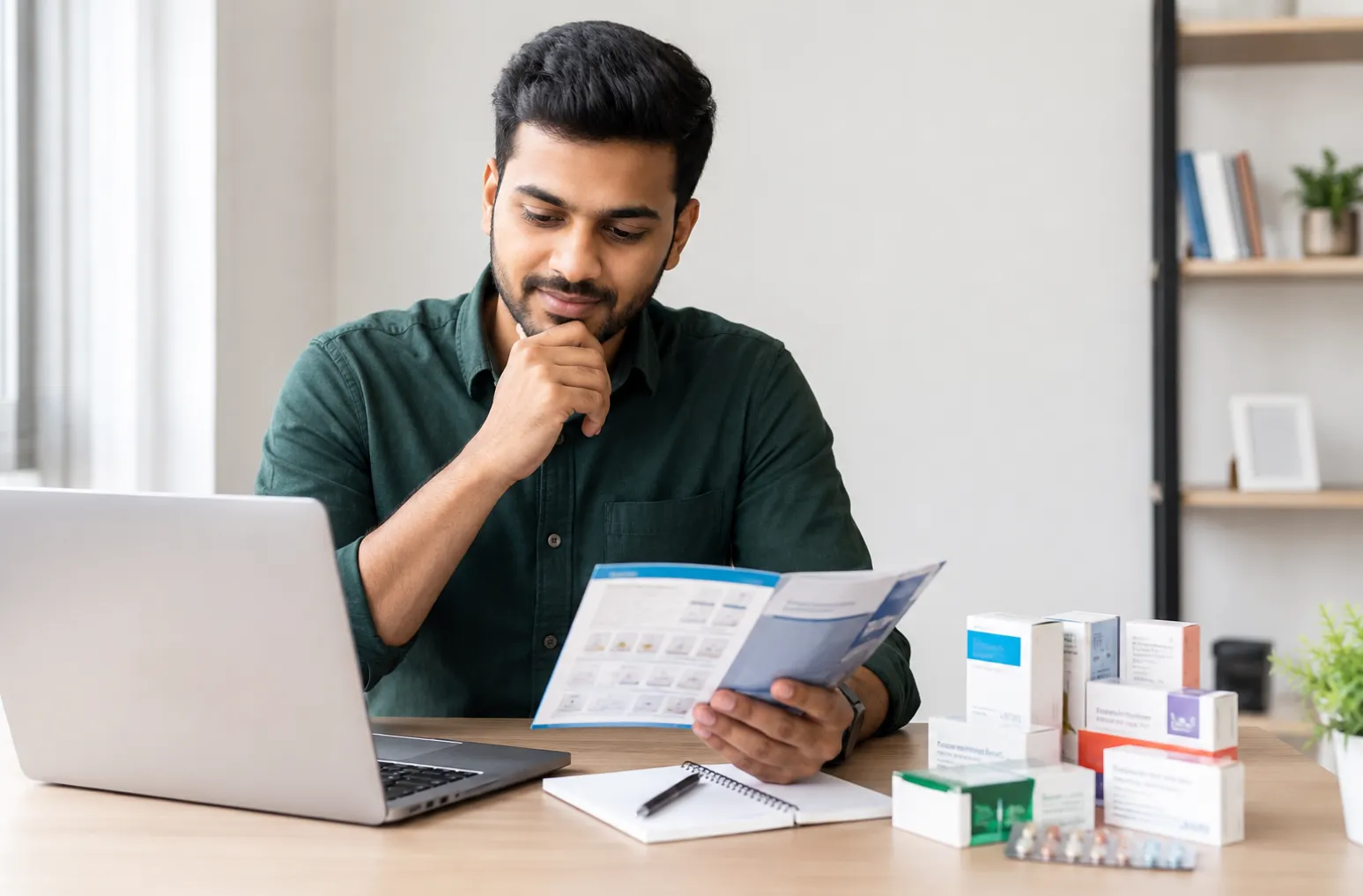 New entrepreneur exploring Carezone Healthcare PCD franchise investment and product range