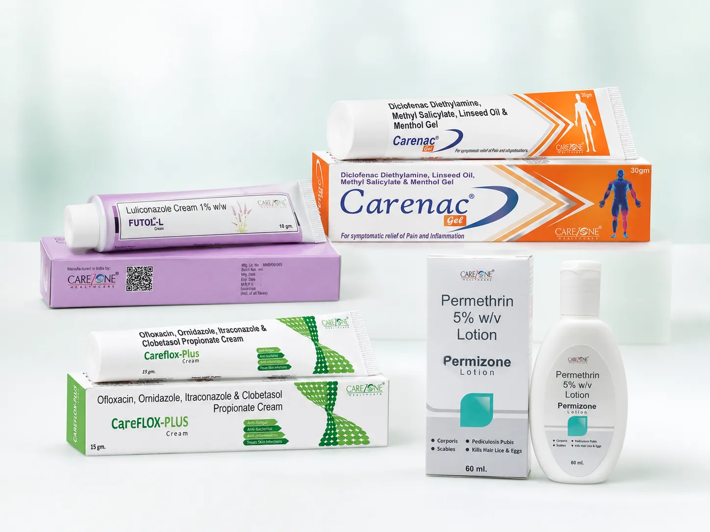 Carezone Healthcare dermatology ointment product