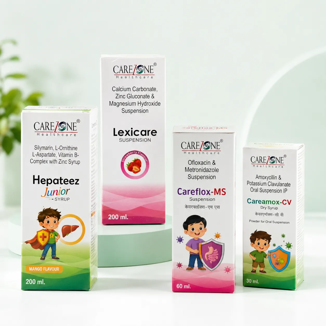 Carezone Healthcare product carton pack