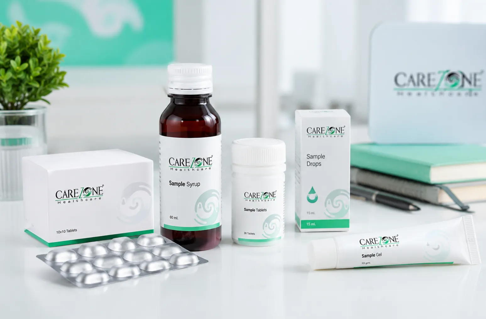 Carezone Healthcare product catalogue for PCD franchise discussion