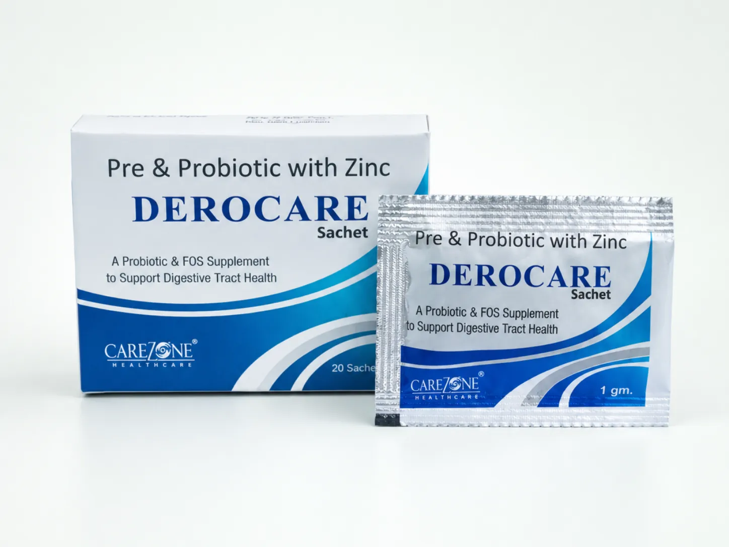 SRA Healthcare wellness sachet product packs