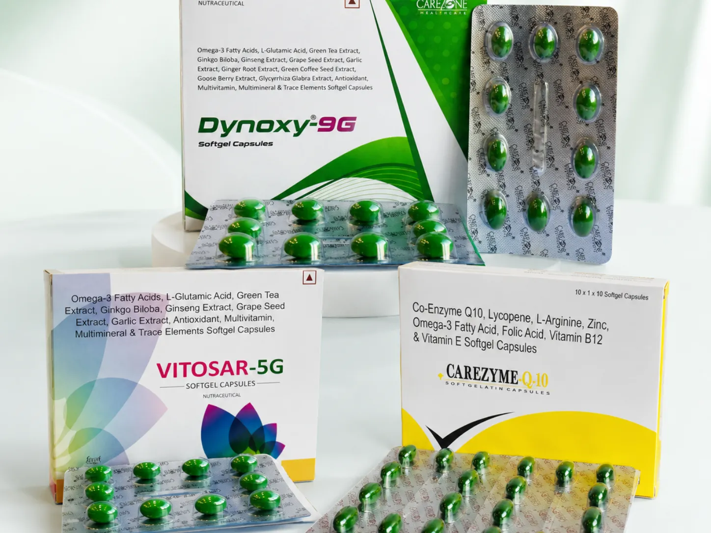 SRA Healthcare soft gel capsule product