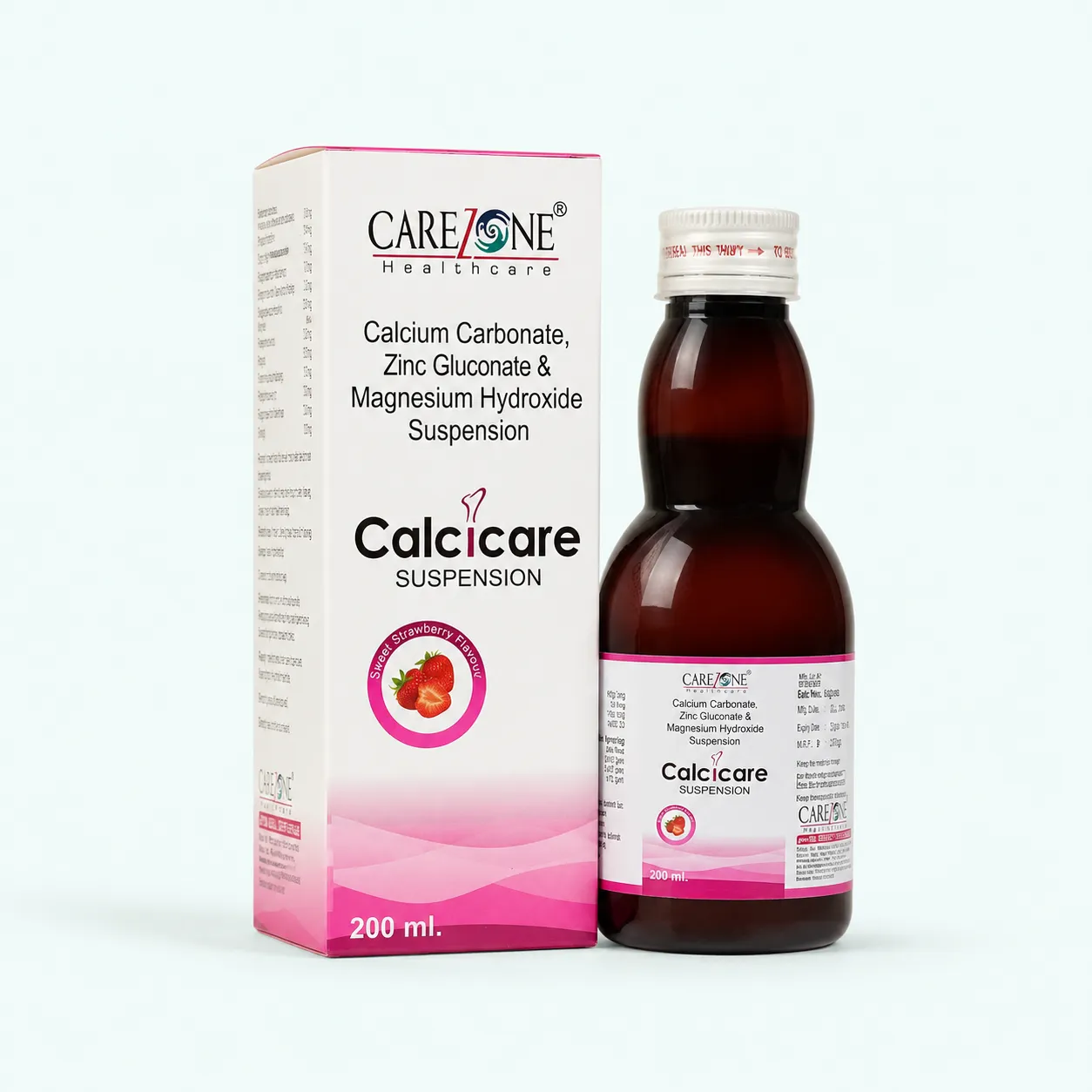 Carezone Healthcare suspension bottle
