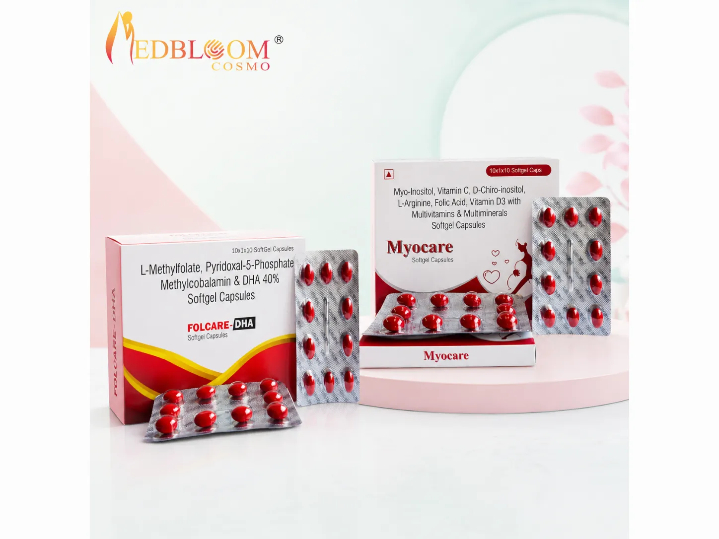 Medbloom women's wellness capsules product category