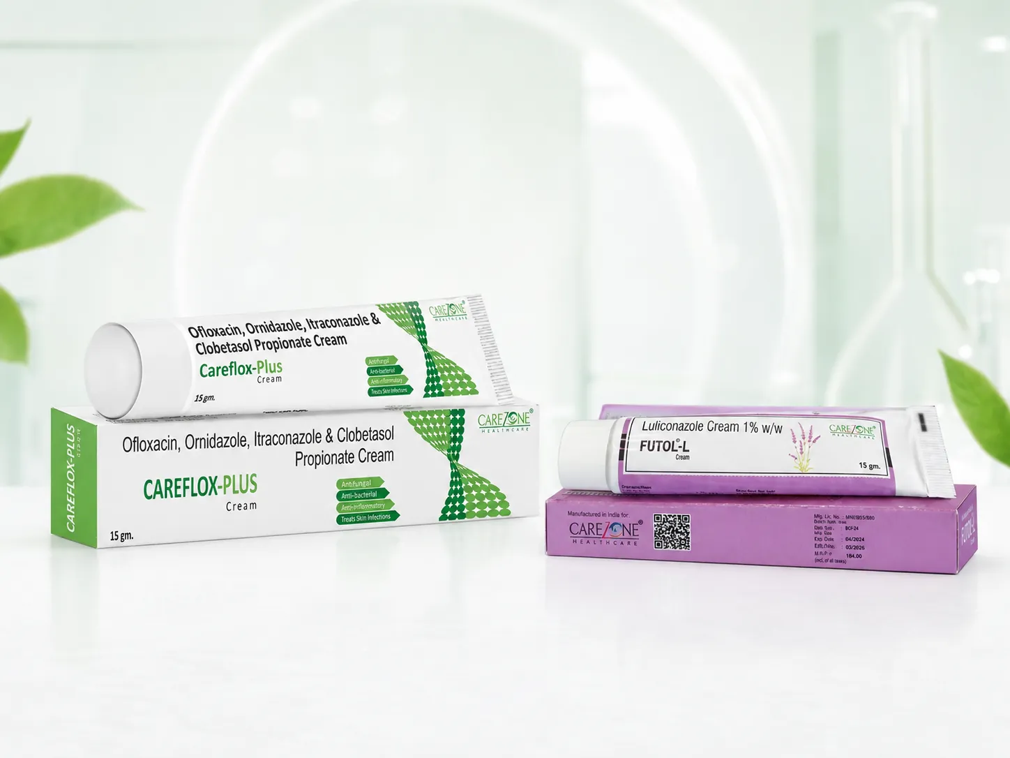 Carezone Healthcare dermatology cream product