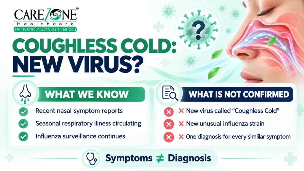 Is coughless cold a new virus India 2026 fact check