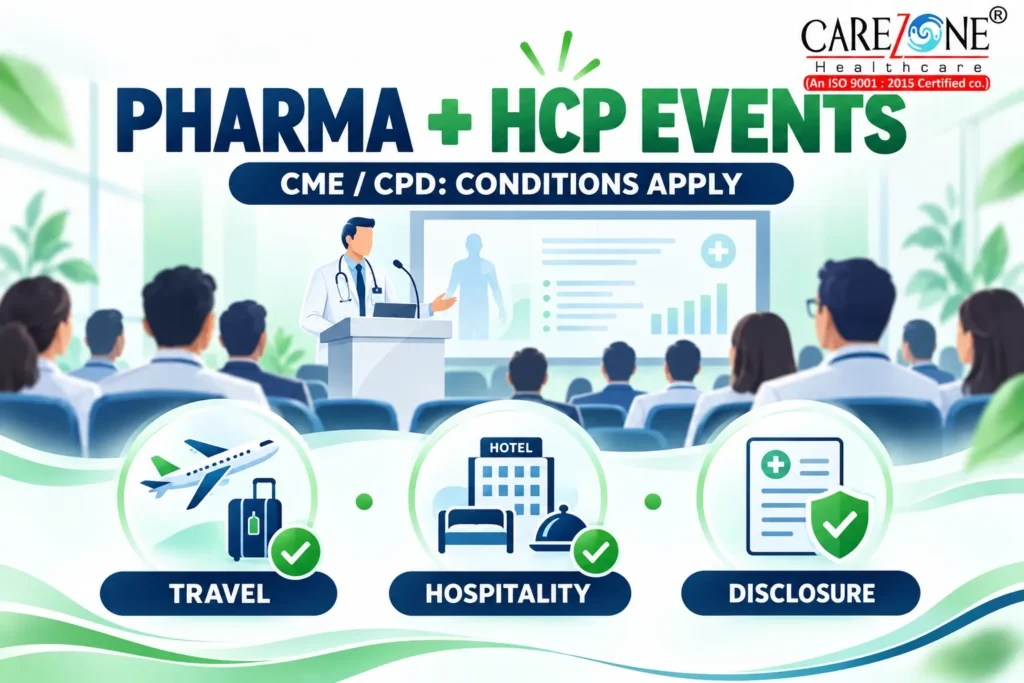 UCPMP CME travel hospitality rules pharmaceutical companies India